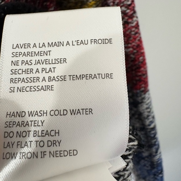 Tribal Multicolor Cowl Neck Sweater - Picture 5 of 6